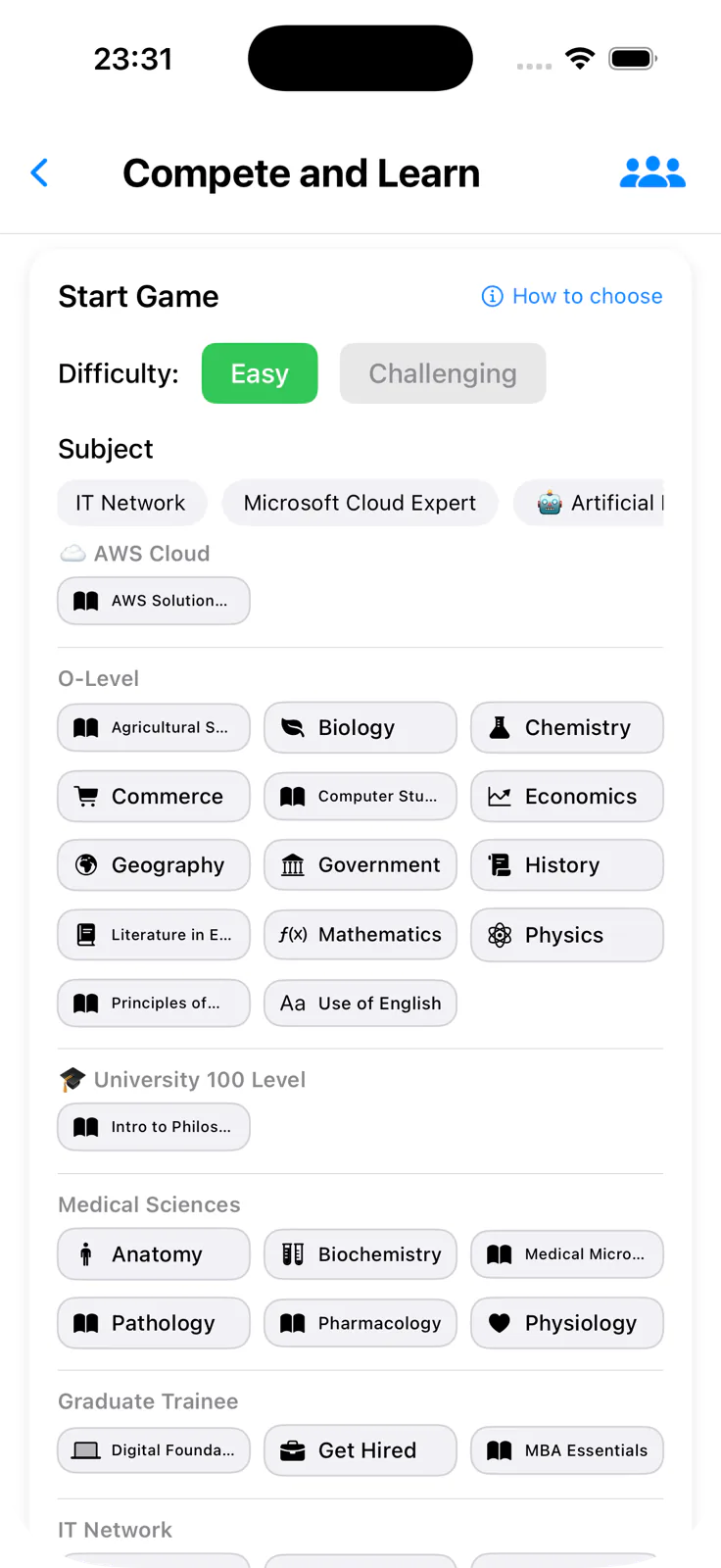 Arena Competitive Learning - Real-time Leaderboards and Rewards (Click to view full size)