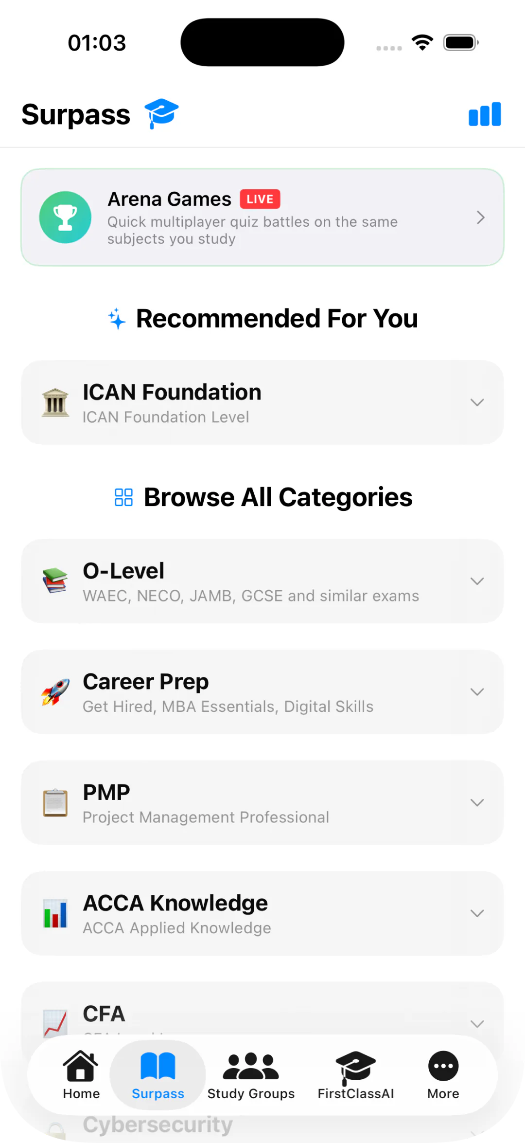 Learn Study Module - Exam Prep & Career Skills Flashcards and Mock Exams (Click to view full size)