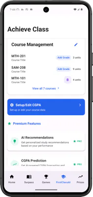 AI Study Recommender - Click to view full size