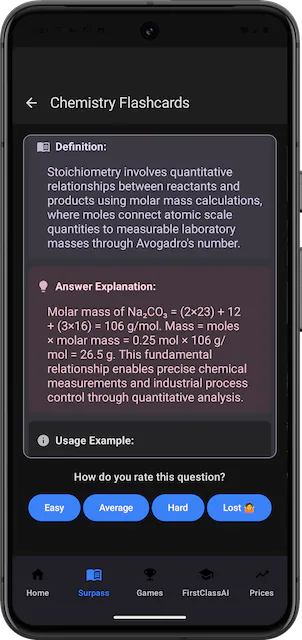 Learn Chemistry Flashcards - Click to view full size
