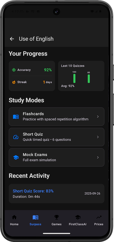 Use of English Module - Click to view full size